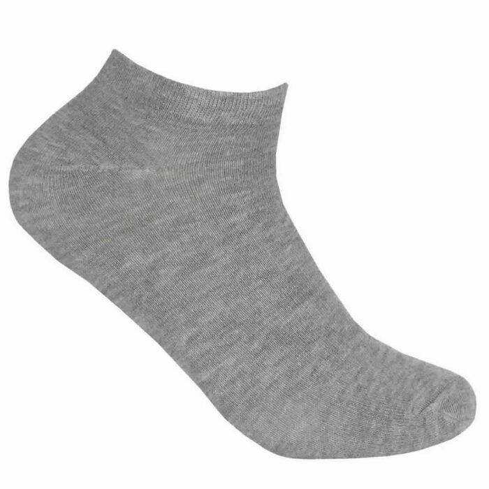 MENS 3 PAIR PACK BAMBOO PLAIN TRAINER LINER SOCKS. - Image 1