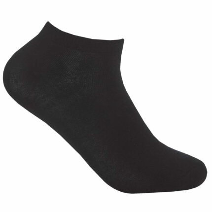 LADIES 3 PAIR PACK BAMBOO PLAIN TRAINER LINER SOCKS.