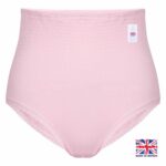 LADIES ANGEL TOUCH PASTEL CRINKLE  TUNNEL ELASTIC BRIEFS.