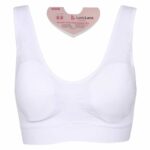 LADY LARA COMFORT SMOOTH SEAM-FREE WHITE SUPPORT BRA.