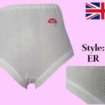 LADIES EYELET CUFF LEG BRIEFS.