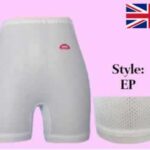 LADIES  EYELET CUFF LEG PANTEES.