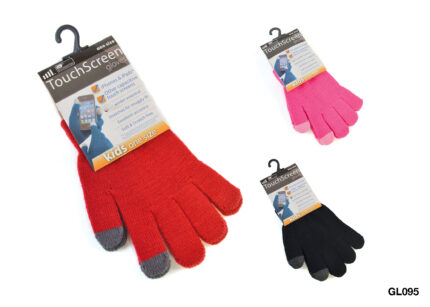 CHILDREN TOUCH SCREEN GLOVES.