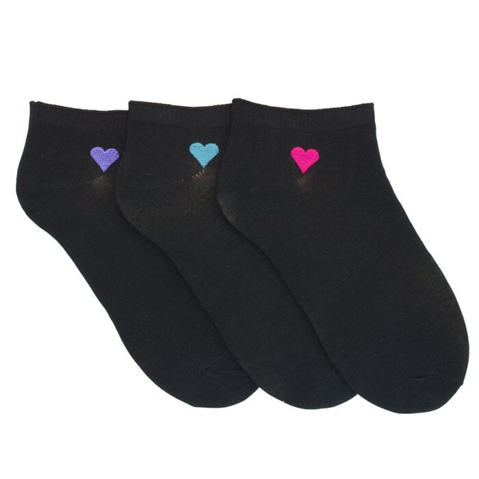 LADIES ONE SIZE HEART LINERS. - Image 1