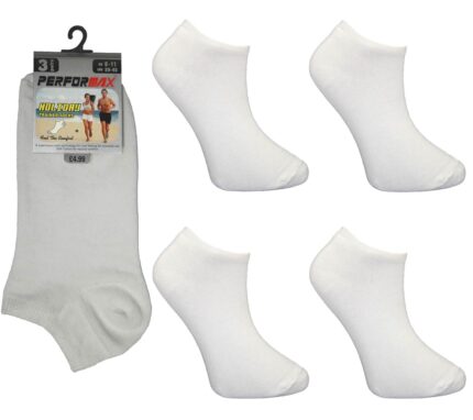 MEN'S PLAIN PERFORMAX BIG FOOT TRAINER SOCKS.