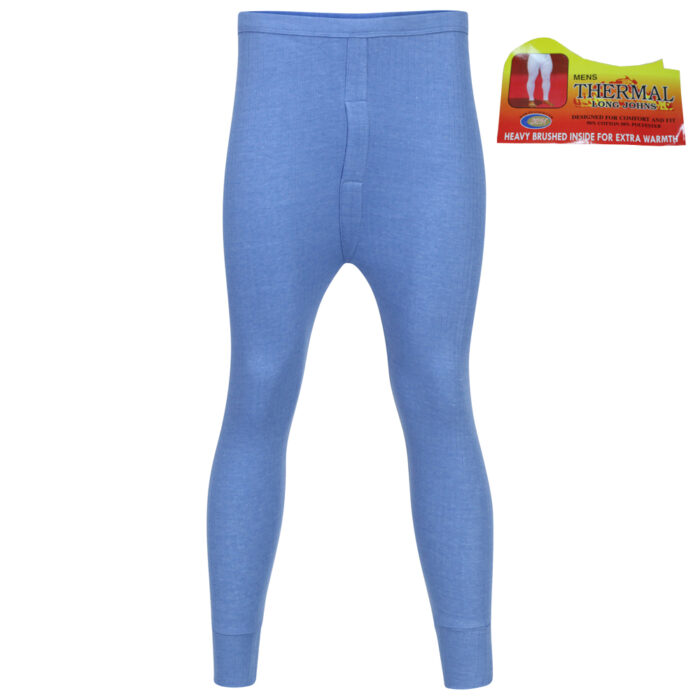 MEN'S SPN THERMAL BLUE LONG JOHN. - Image 1