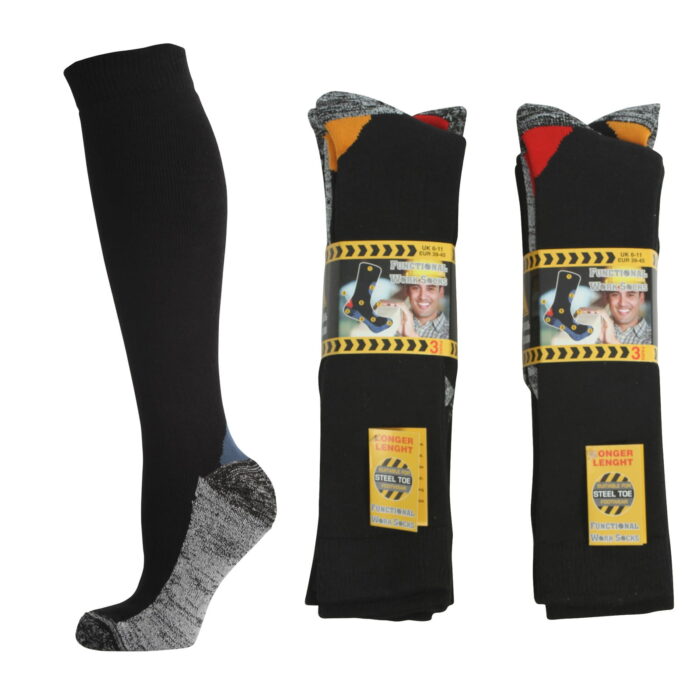 MEN'S FUNCTIONAL LONG WORK SOCKS. - Image 1