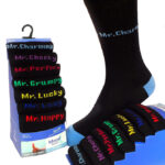 MEN'S STAY FRESH 7 PAIR PACK MOOD SOCKS.